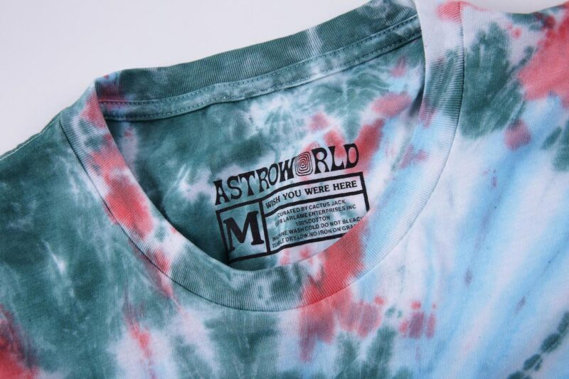 Alien Football Tie Dye Men's and Women's Casual Short Sleeve T-Shirt - Image 5